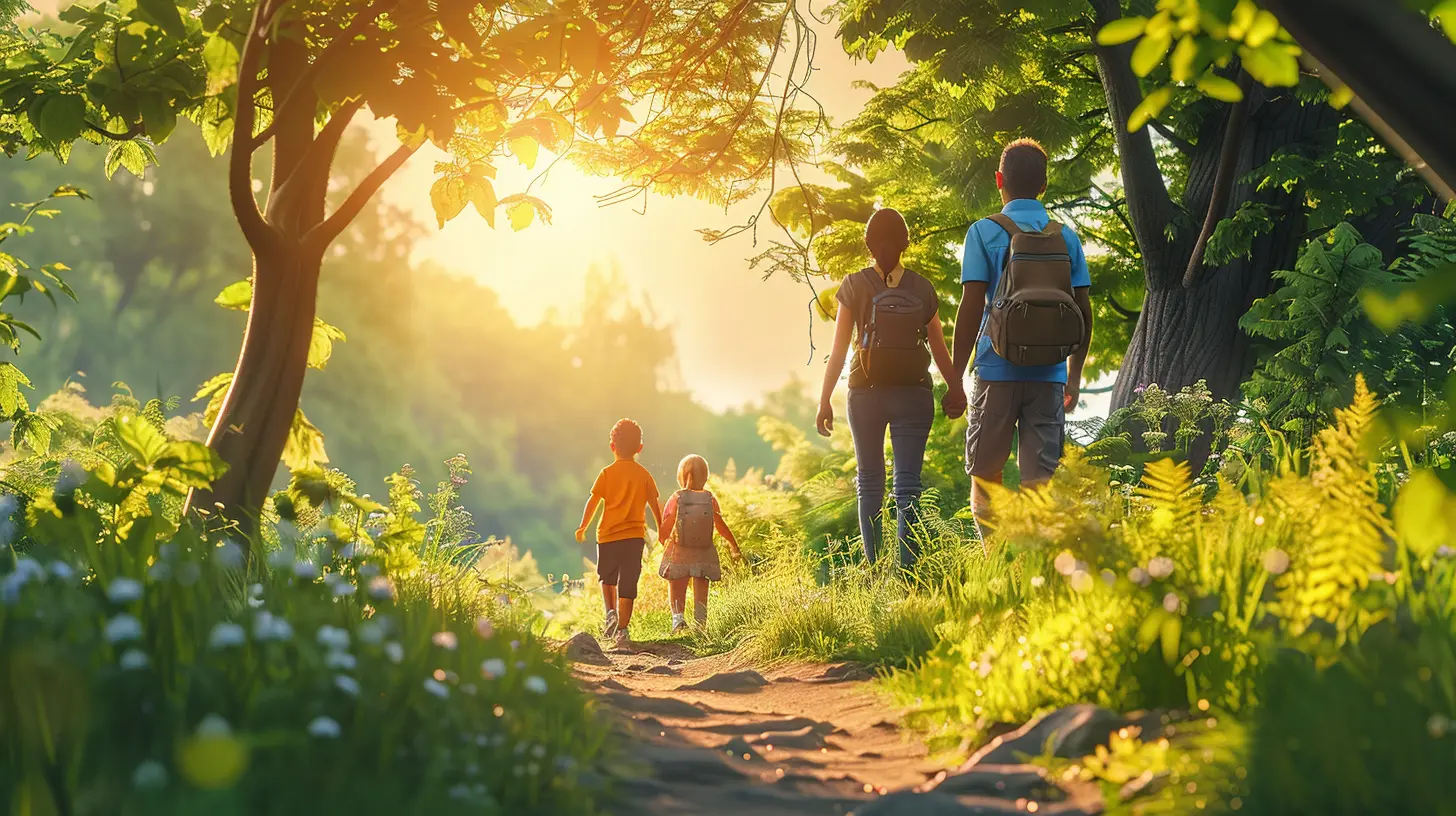 Exploring Nature Trails Together: Discovering the World as a Family
