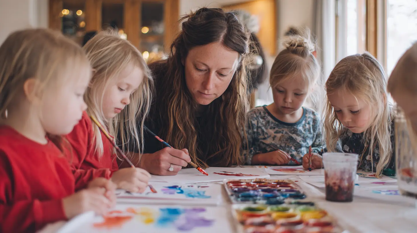 Fostering Creativity With Family Art Days