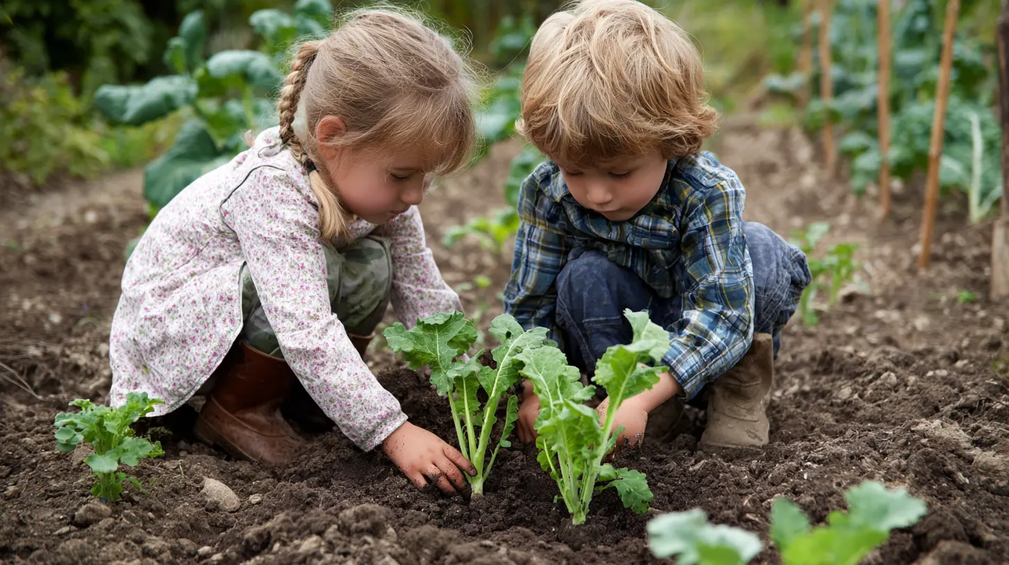 Gardening with Kids: Growing Stronger Bonds Right in Your Backyard