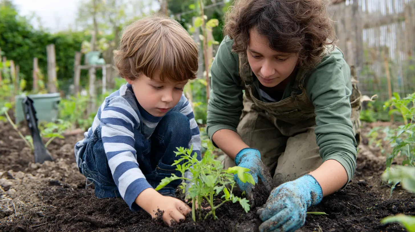 Gardening with Kids: Growing Stronger Bonds Right in Your Backyard