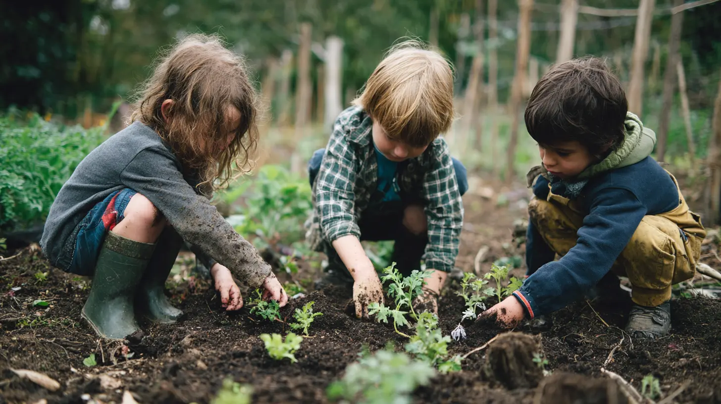 Gardening with Kids: Growing Stronger Bonds Right in Your Backyard