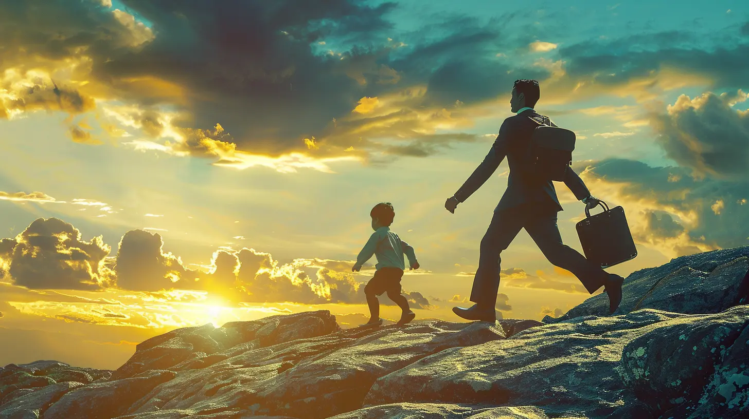 How Dads Can Thrive in High-Stress Jobs and Still Be Great Parents