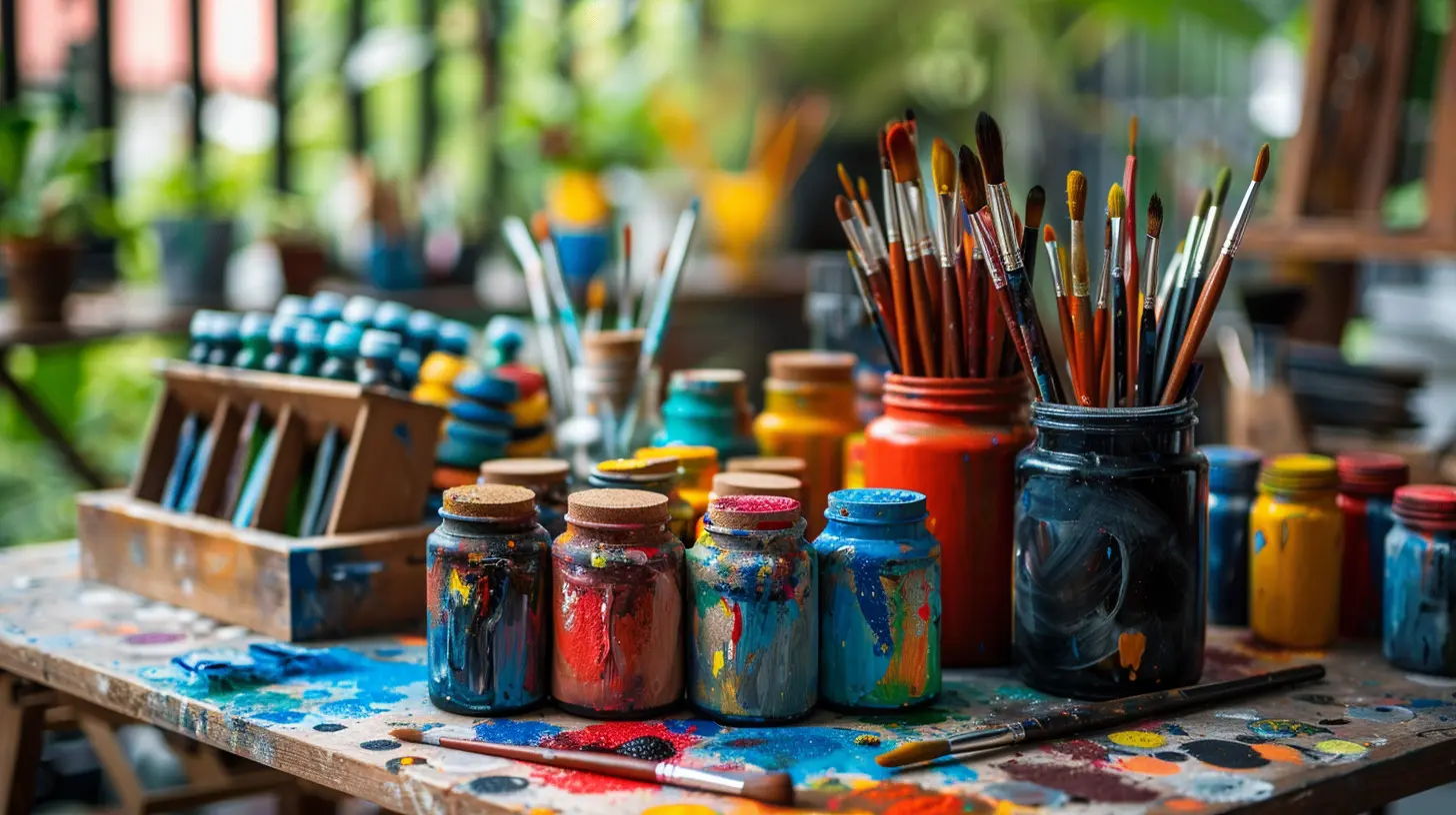 How To Create a DIY Art Space That Inspires Nonstop Creativity