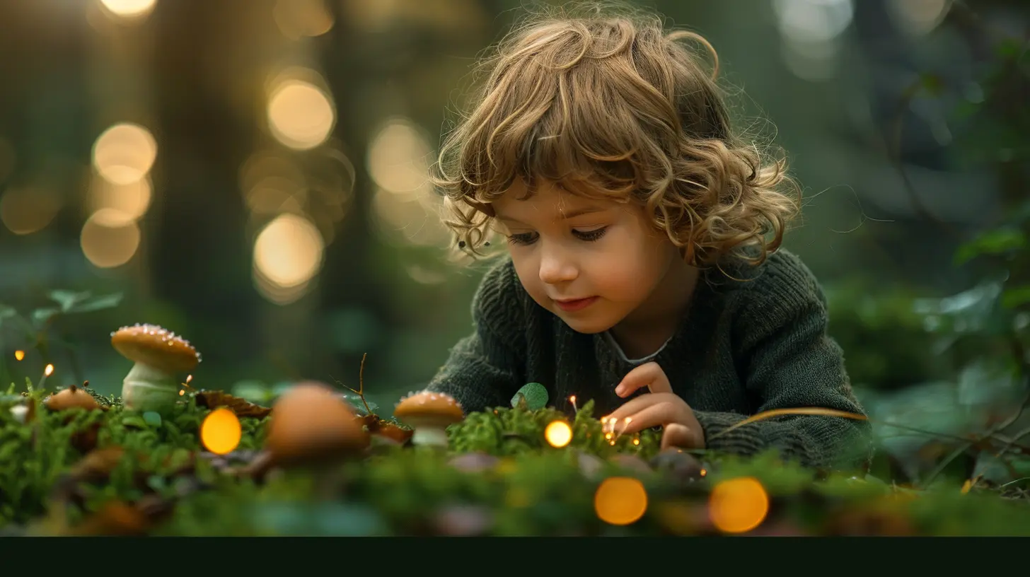 Nature and Creativity: Letting the Outdoors Spark Your Child’s Imagination