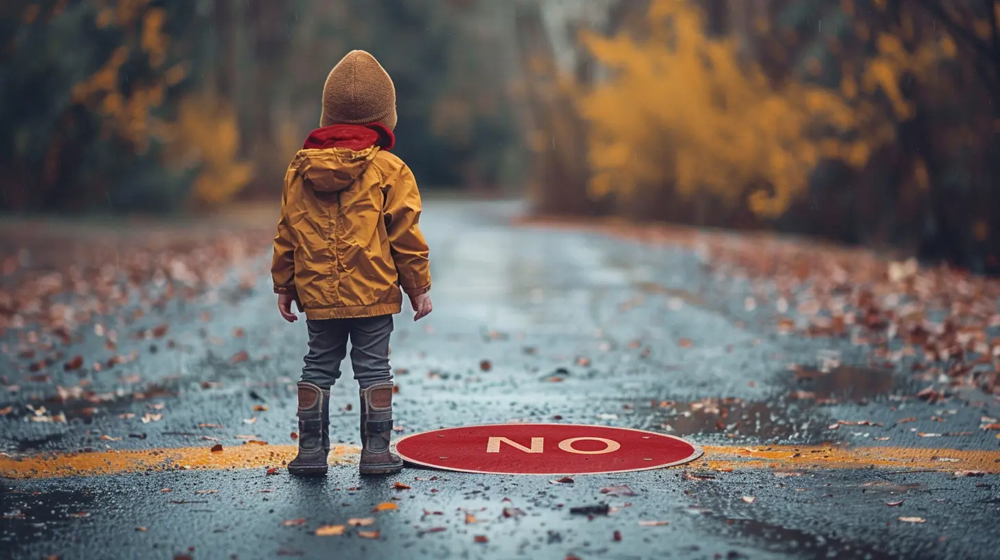 The Art of Saying No: Teaching Kids Limits