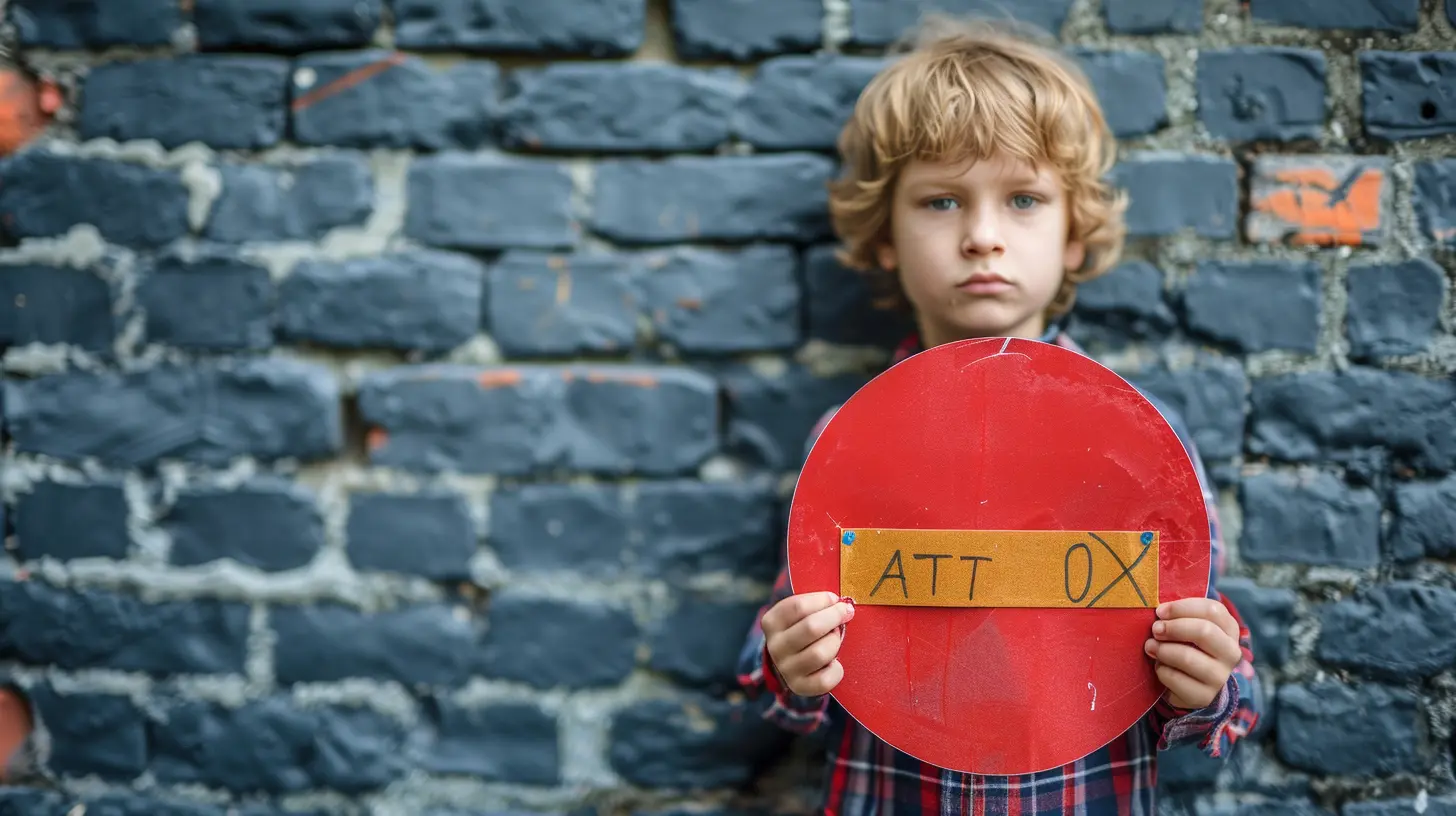 The Art of Saying No: Teaching Kids Limits