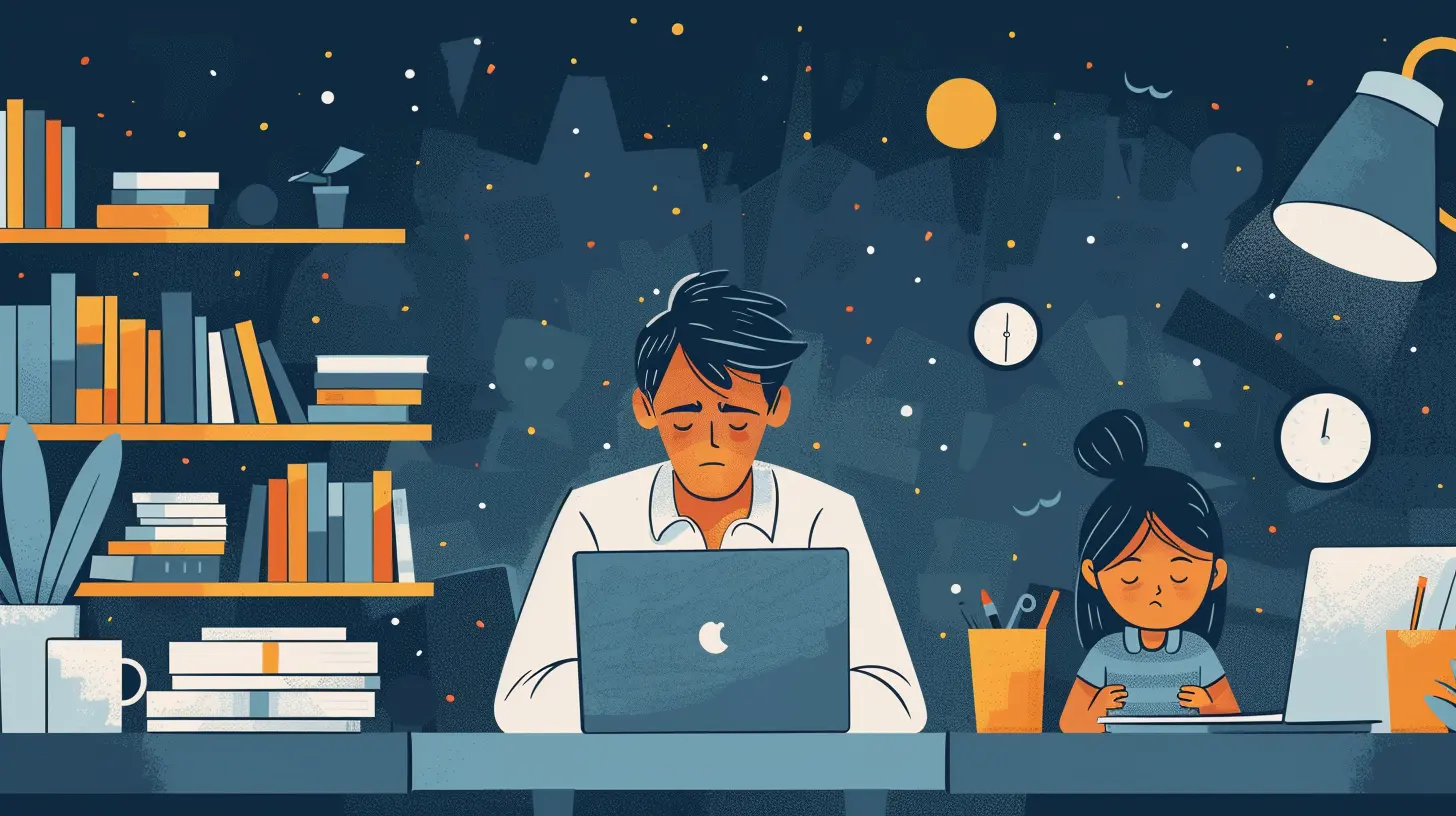 The Emotional Toll of Working Late and How Dads Can Cope
