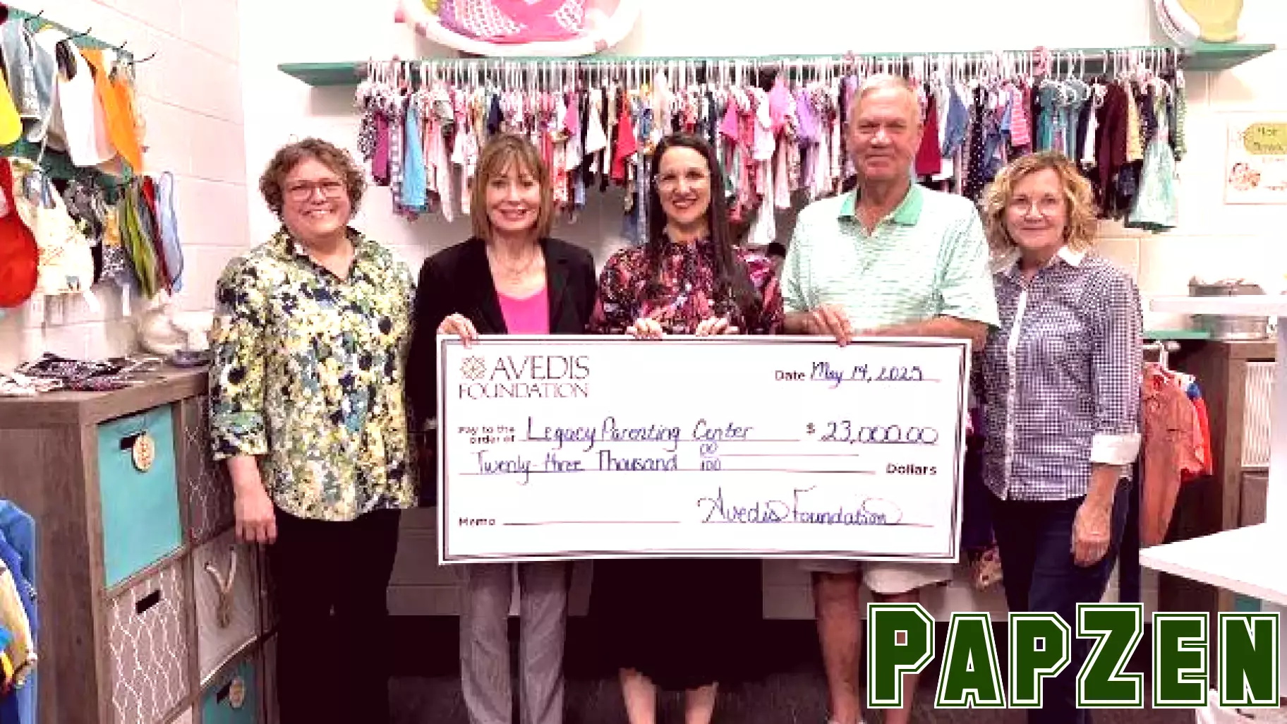 Avedis Foundation Awards $23,000 Grant to Legacy Parenting Center