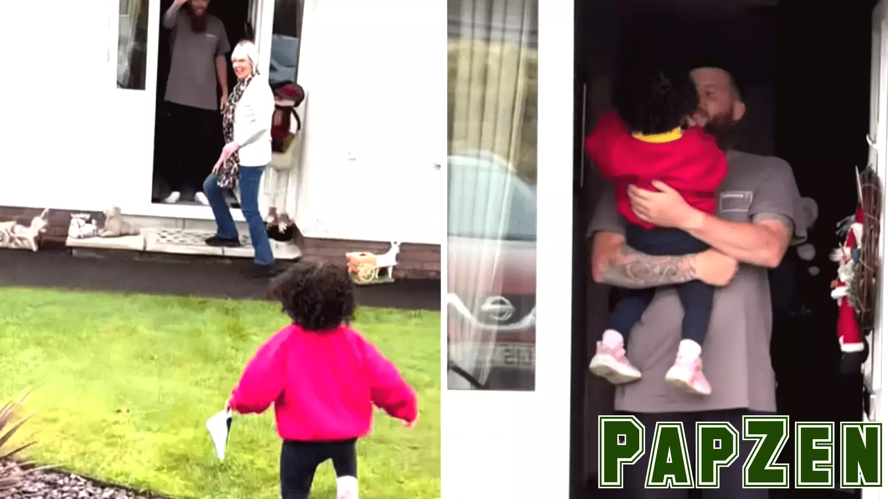 Emotional Reunion: Toddler Meets Uncle for the First Time