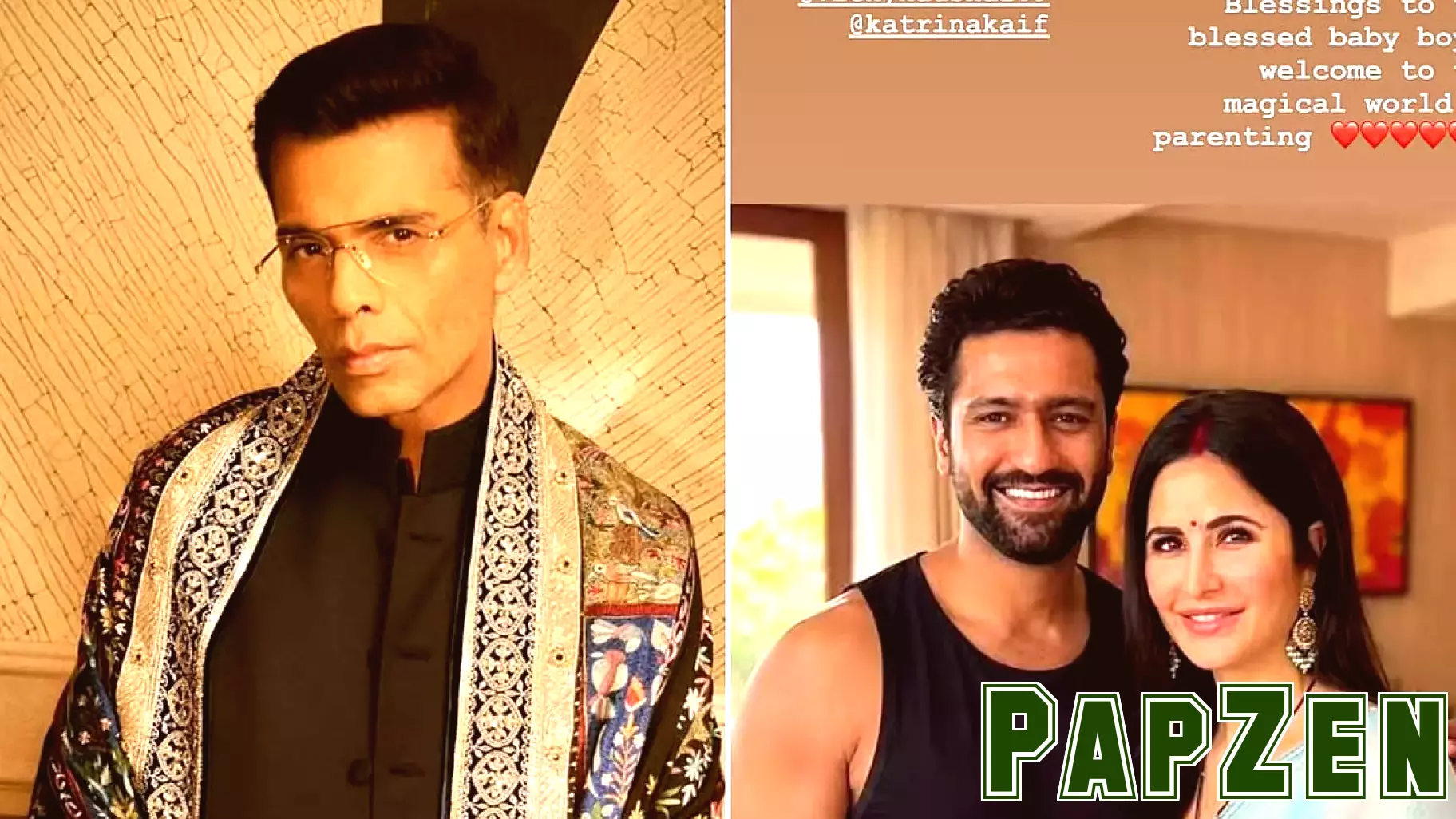 Karan Johar Celebrates Katrina Kaif and Vicky Kaushal's New Arrival