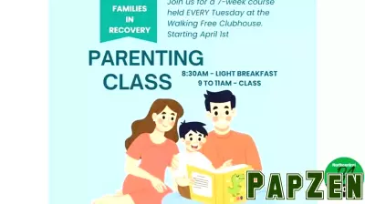 Free Parenting Class for Individuals in Recovery in Middleburg, Pa.