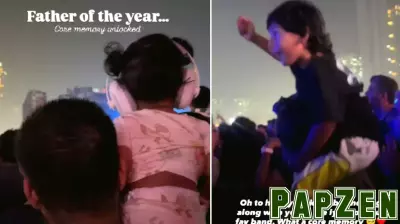 Millennial parenting done right: Kids vibe with parents to Linkin Park in Mumbai