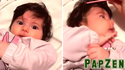 Parents Share Surprising Transformation of Their Baby's Hair